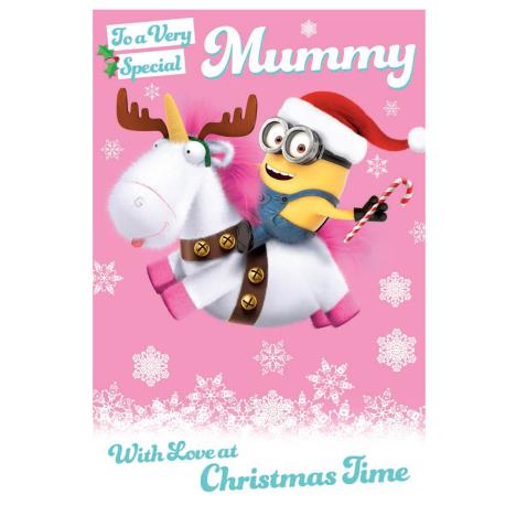 Despicable Me Minions Mummy Christmas Card £2.39